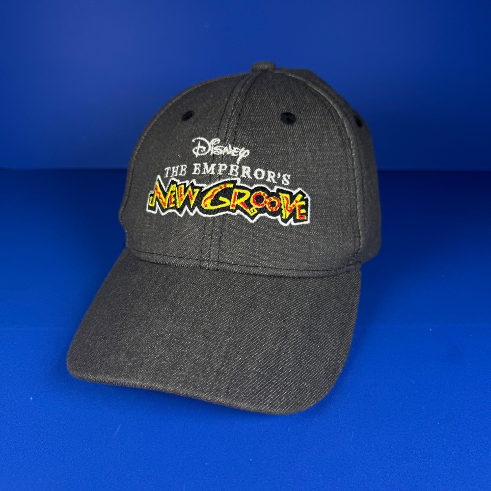 Disney Cakeworthy The Emperors New Groove Yzma Dad Hat Gray Adjustable